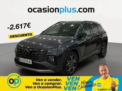 Usado Hyundai Tucson N Line 150 CV (110 kW) 2023 Gris SUV