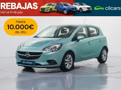 Usado Opel Corsa Selective 90 CV (66 kW) 2016 Azul Utilitario
