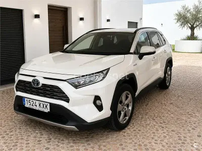 Usado Toyota RAV4 Hybrid Advance 218 CV (160 kW) 2019 Blanco SUV