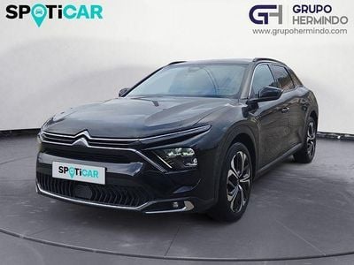 Usado Citroën C5 X PureTech 130 CV (95 kW) 2023 Negro Familiar