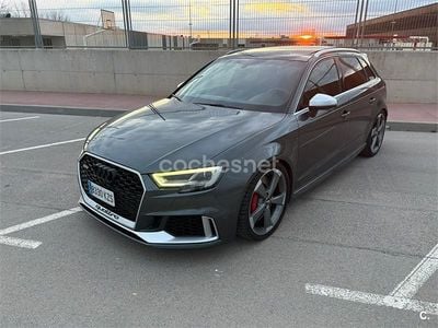Usado Audi RS3 Performance 400 CV (294 kW) 2019 Gris / plata Berlina