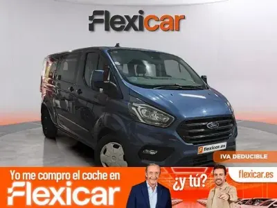 Usado Ford Transit Custom Titanium 136 CV (100 kW) 2023 Azul Van