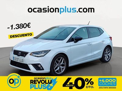 Usado Seat Ibiza FR 115 CV (84 kW) 2020 Blanco Utilitario