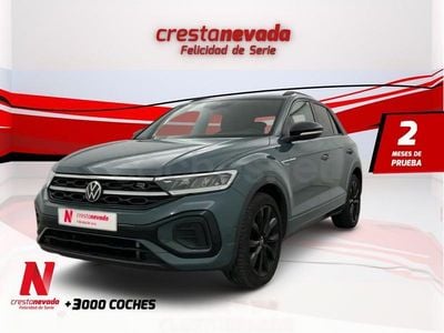 Usado VW T-Roc R-line 190 CV (139 kW) 2022 Azul SUV
