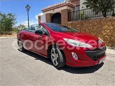 Usado Peugeot 308 CC Sport 140 CV (102 kW) 2009 Granate Descapotable