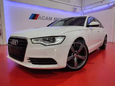 Usado Audi A6 Premium 204 CV (150 kW) 2015 Blanco Familiar