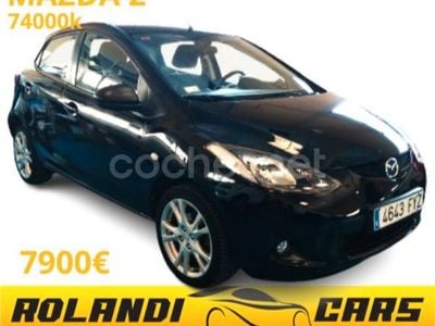 Usado Mazda 2 Active 75 CV (55 kW) 2007 Negro Berlina