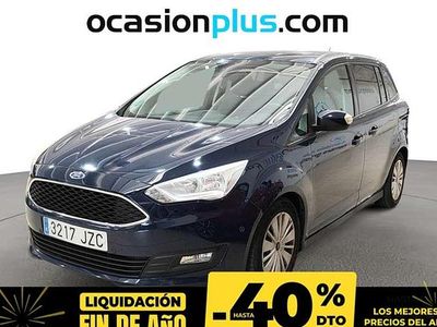 Azul Usado 2017 Ford Grand C-Max Trend+ Monovolumen | 10.090 € (Precio justo)