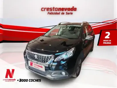 Käytetty Peugeot 2008 Style 99 HP (72 kW) 2018 Musta Katumaasturi