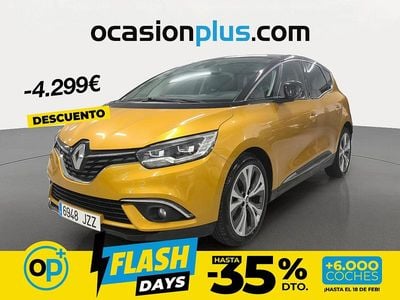Usado Renault Scénic IV Zen 130 CV (95 kW) 2017 Amarillo Monovolumen