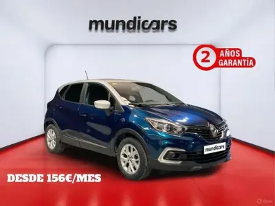 Usado Renault Captur LIMITED 90 CV (66 kW) 2018 Azul SUV