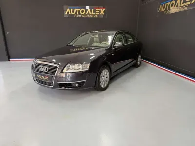 Usado Audi A6 140 CV (102 kW) 2007 Negro Berlina
