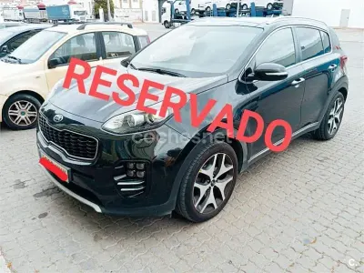 Usado Kia Sportage GT-Line 136 CV (100 kW) 2018 Negro SUV