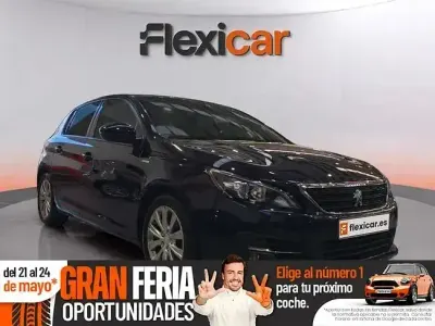 Usado Peugeot 308 Style 130 CV (95 kW) 2020 Azul Berlina