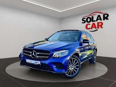 Usado Mercedes GLC250 211 CV (155 kW) 2018 Azul SUV