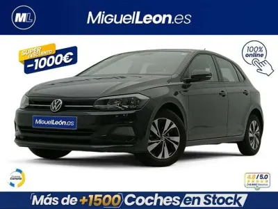 Begagnad VW Polo Advance 95 HK (69 kW) 2021 Svart Halvkombi