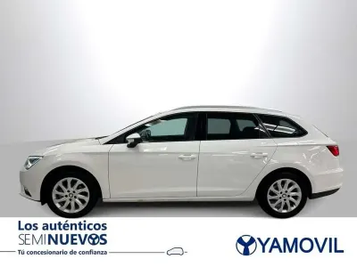 Käytetty Seat Leon ST Style 105 HP (77 kW) 2015 Valkoinen Farmari