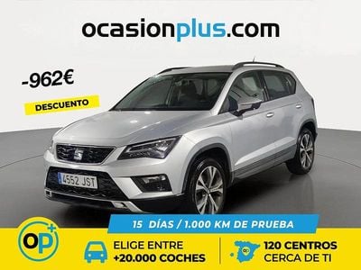Usado Seat Ateca Ecomotive 115 HP (84 kW) 2016 Cinzento SUV
