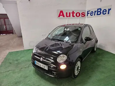 Usado Fiat 500 Pop 69 CV (50 kW) 2010 Negro Berlina