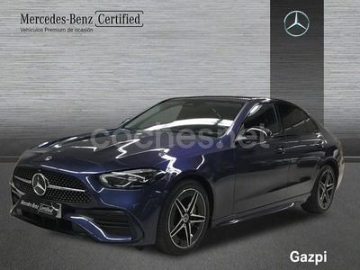 Azul Usado 2024 Mercedes C200 Berlina | 48.900 € (Un poco caro)
