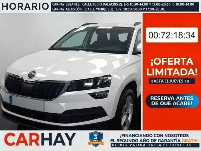 Usado Skoda Karoq Ambition 150 CV (110 kW) 2021 Blanco SUV