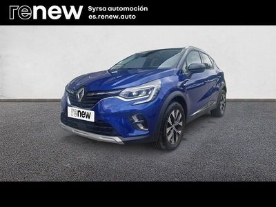 Usado Renault Captur Techno 90 CV (66 kW) 2023 Azul rayo con techo negro brillante SUV