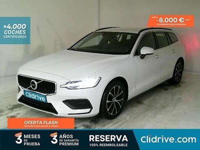 Usado Volvo V60 Momentum 190 CV (139 kW) 2021 Blanco Familiar