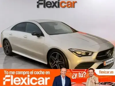 Usado Mercedes CLA200 150 CV (110 kW) 2021 Gris Coupe
