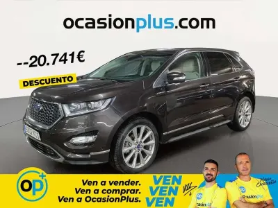 Usado Ford Edge Vignale 209 CV (153 kW) 2017 Negro SUV