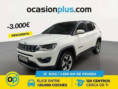 Usado Jeep Compass Limited 170 CV (125 kW) 2018 Blanco SUV