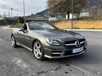 Marrón Usado 2011 Mercedes SLK200 Descapotable | 17.500 € (Buen precio)