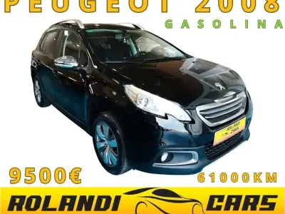 Usado Peugeot 2008 Style 82 CV (60 kW) 2016 Negro SUV