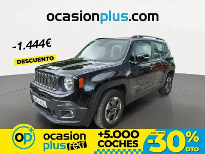 Usado Jeep Renegade 105 CV (77 kW) 2018 Negro SUV