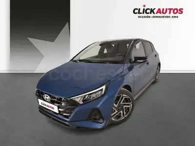 Usado Hyundai i20 N Line 79 CV (58 kW) 2025 Azul Utilitario
