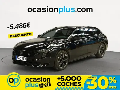 Usado Peugeot 508 GT 130 CV (95 kW) 2024 Negro Familiar