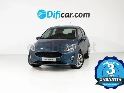 Usado Ford Fiesta Trend 85 CV (62 kW) 2019 Azul Utilitario