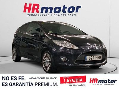 Usado Ford Fiesta Trend 97 CV (71 kW) 2011 Negro Utilitario