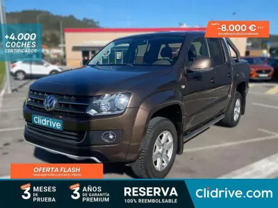 Usado VW Amarok Trendline 163 CV (119 kW) 2010 Marrón Pickup/Camioneta