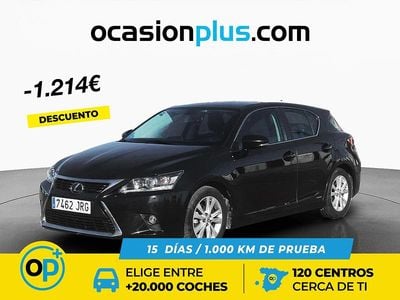 Negro Usado 2016 Lexus CT200h Business Edition | 16.390 € (Precio justo)