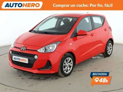 Usado Hyundai i10 67 CV (49 kW) 2019 Rojo Utilitario