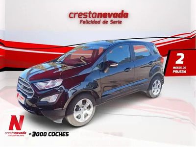 Usado Ford Ecosport Trend 100 CV (73 kW) 2020 Negro SUV