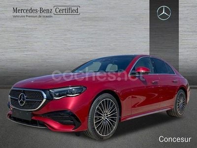 Usado Mercedes E300 313 CV (230 kW) 2025 Rojo Berlina