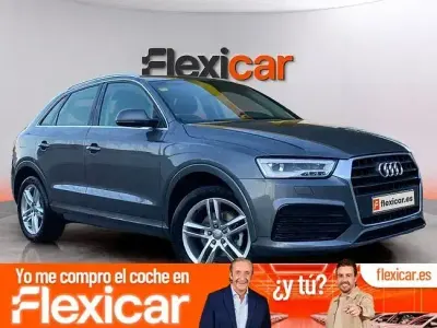 Usado Audi Q3 150 CV (110 kW) 2018 Gris SUV