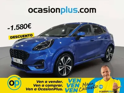 Usado Ford Puma ST-Line X 125 CV (91 kW) 2020 Azul SUV