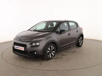 Usado Citroën C3 Feel 102 CV (75 kW) 2020 Gris Utilitario