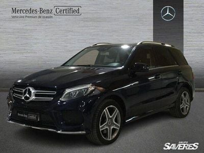 Usado Mercedes GLE350 258 CV (189 kW) 2017 Azul cavansita SUV