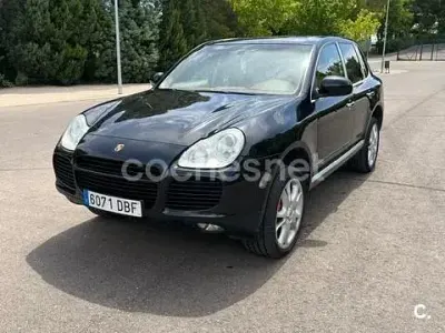 Usado Porsche Cayenne Turbo 450 CV (330 kW) 2004 Negro SUV