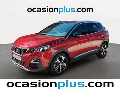 Usado Peugeot 3008 GT-line 131 CV (96 kW) 2018 Rojo SUV