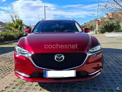Rojo Usado 2021 Mazda 6 Familiar | 26.000 € (Precio justo)