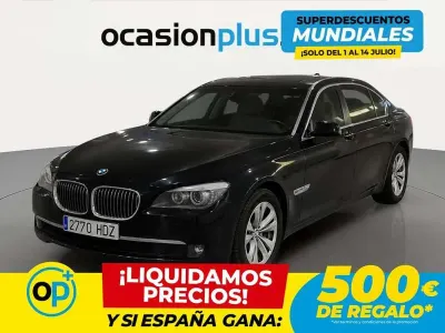 Usado BMW 750L 408 CV (300 kW) 2011 Negro Berlina
